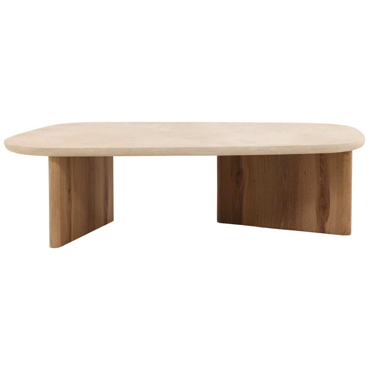 Aelwyn Coffee Table, Cream by Dovetail at Eve Furniture
