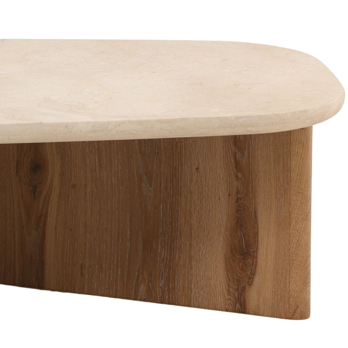 Aelwyn Coffee Table, Cream by Dovetail at Eve Furniture