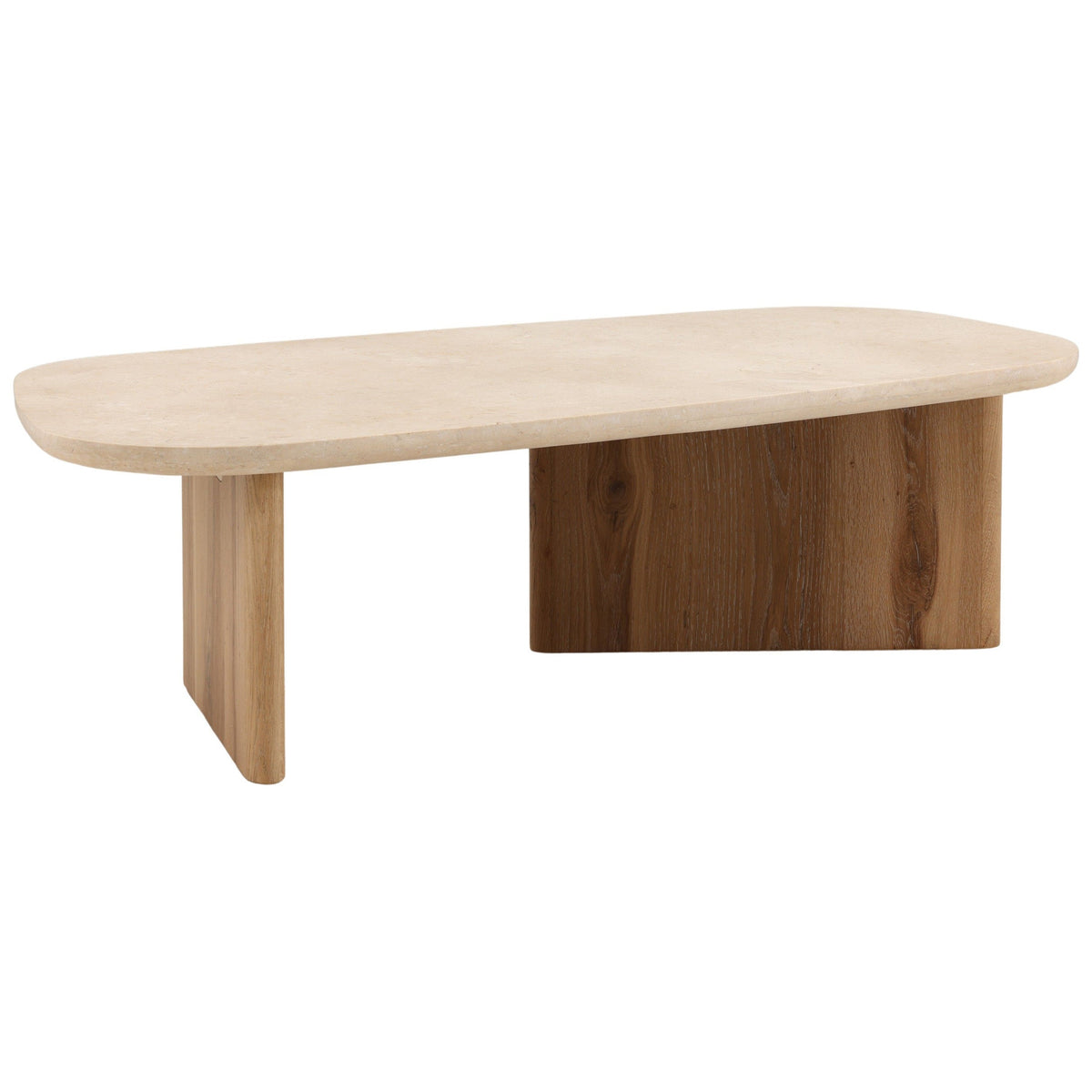 Aelwyn Coffee Table, Cream by Dovetail at Eve Furniture