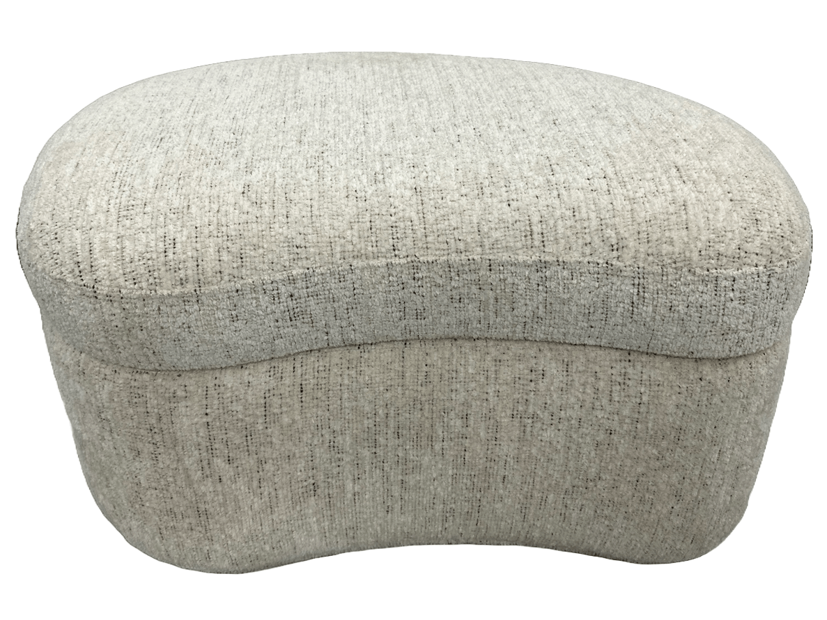 Afra Fully Upholstered Storage Ottoman in Chinchilla by Modus Furniture at Eve Furniture