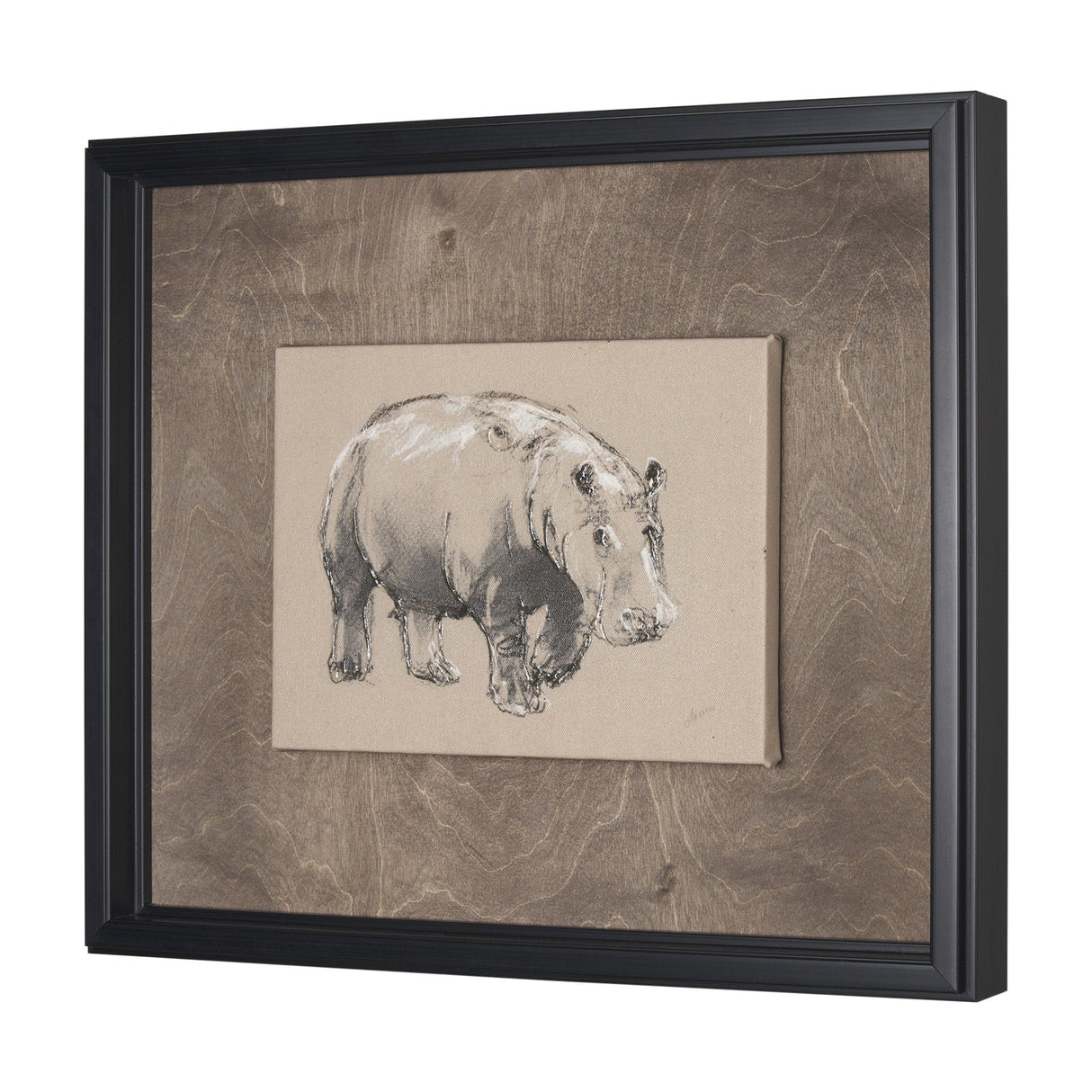 African Animal Study I by Mercana Studio a Hand Embellished Framed Art Print by Mercana at Eve Furniture