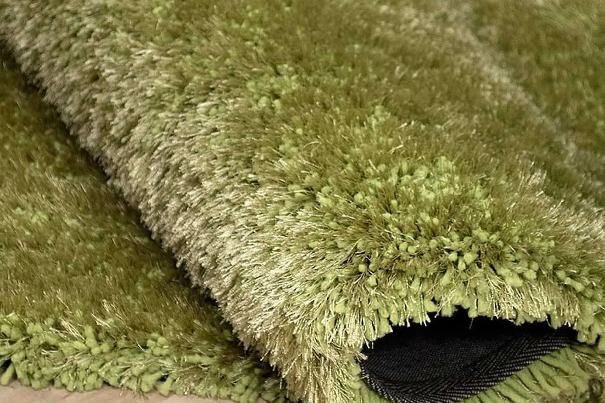 Afro Shag Lime Green Area Rug by New Era Innovations at Eve Furniture
