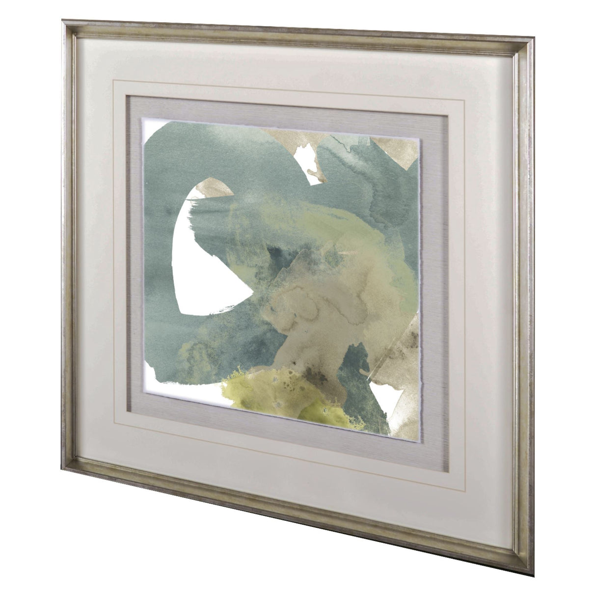 Agate Gesture I by June Vess a Hand Embellished Textured Framed Art Print Matted under Glass by Mercana at Eve Furniture