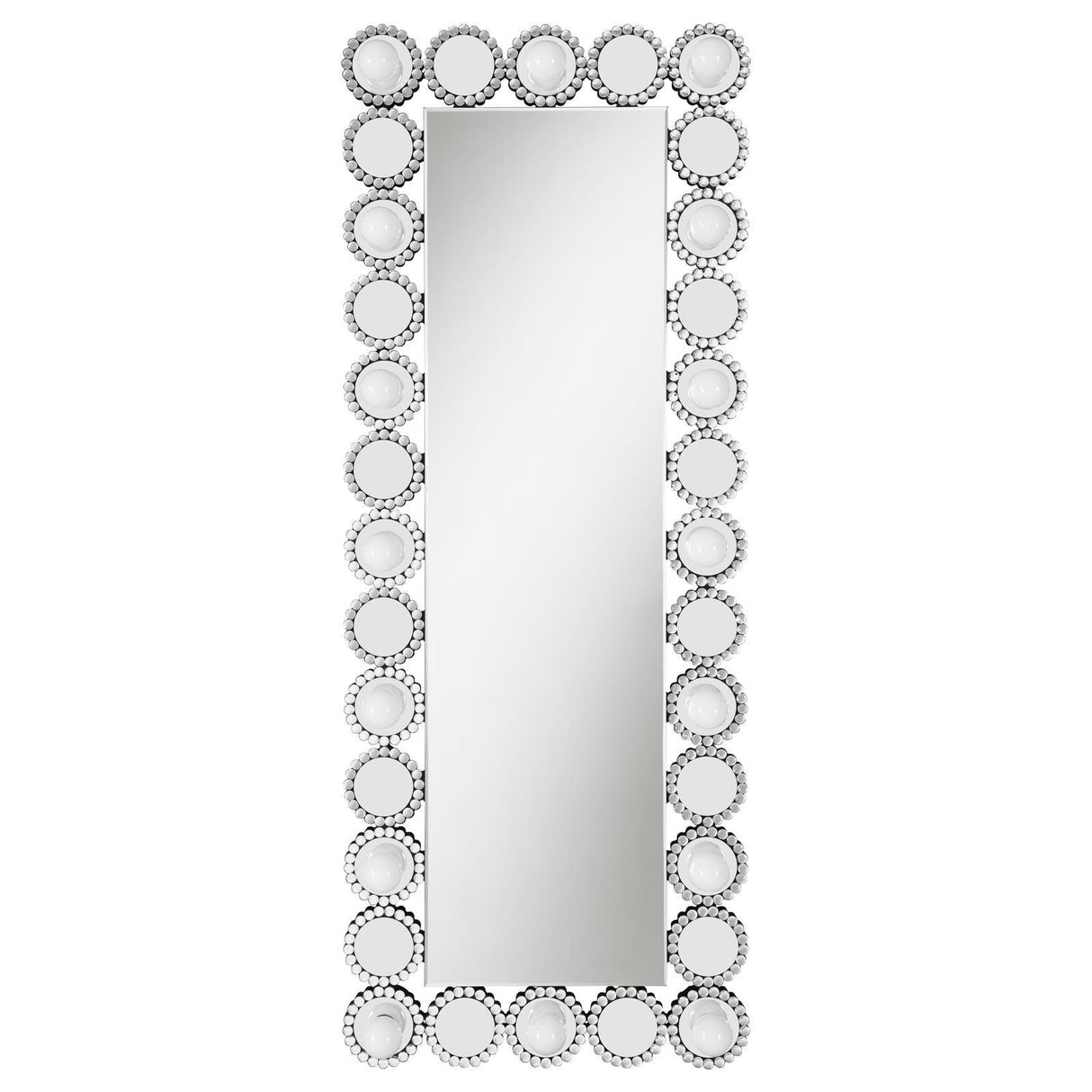 Aghes Mirror Rectangular Wall Mirror with LED Lighting by Coaster at Eve Furniture