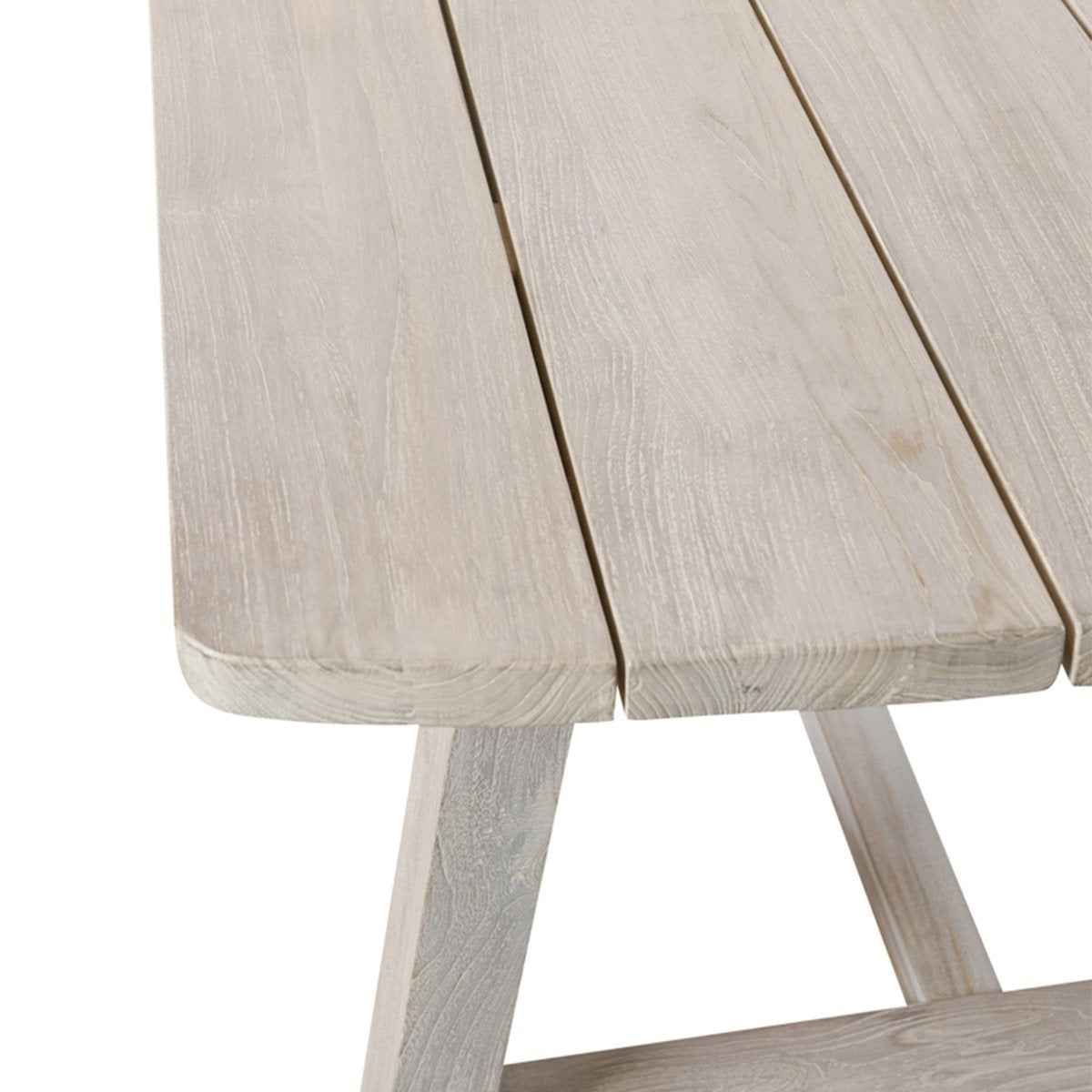 Agnes Gray Outdoor Dining Table by Classic Home at Eve Furniture