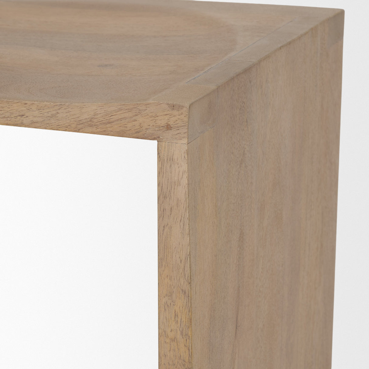 Aida 26" Seat Height Light Brown Wood Counter Stool by Mercana at Eve Furniture
