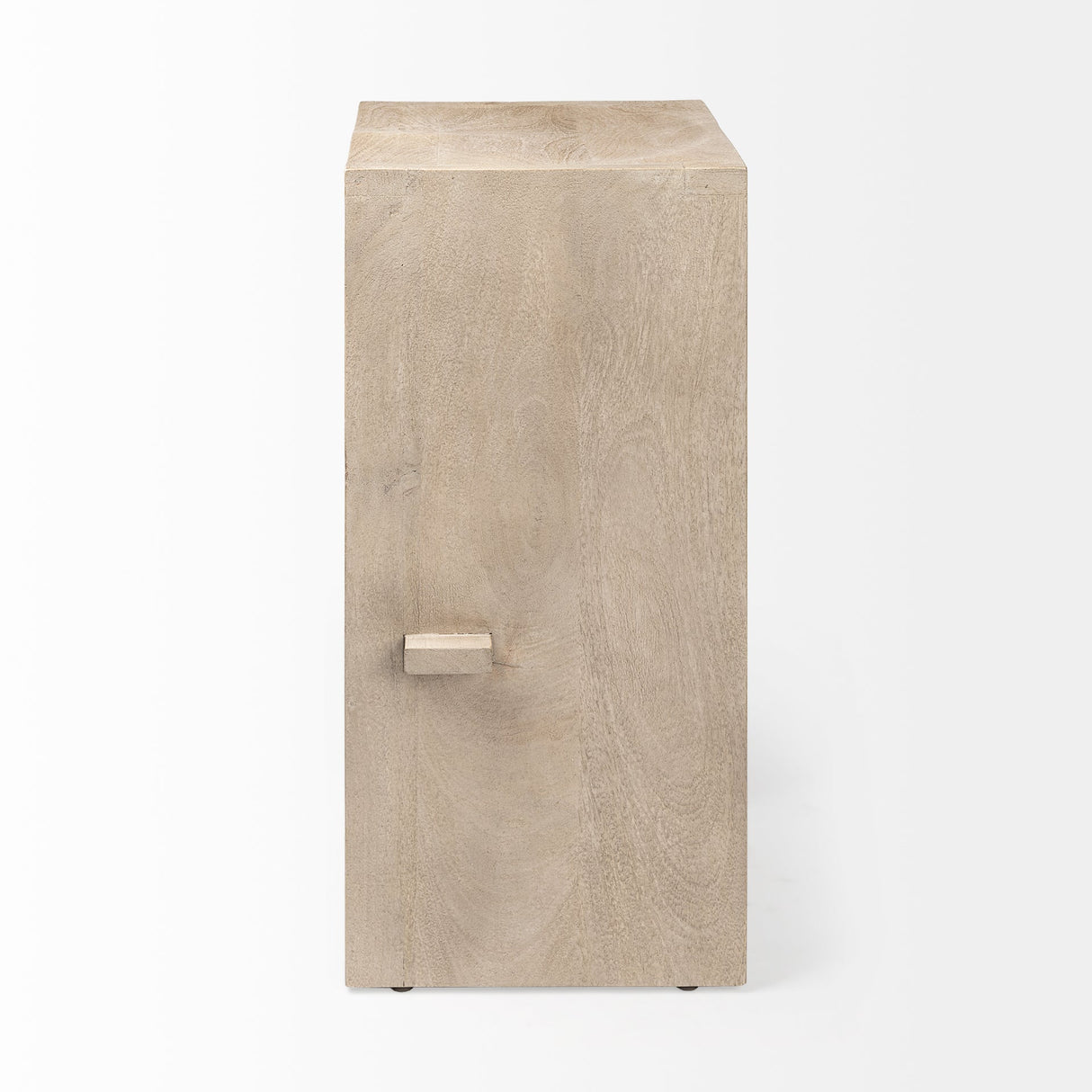 Aida 30" Seat Height Light Gray Wood Bar Stool by Mercana at Eve Furniture