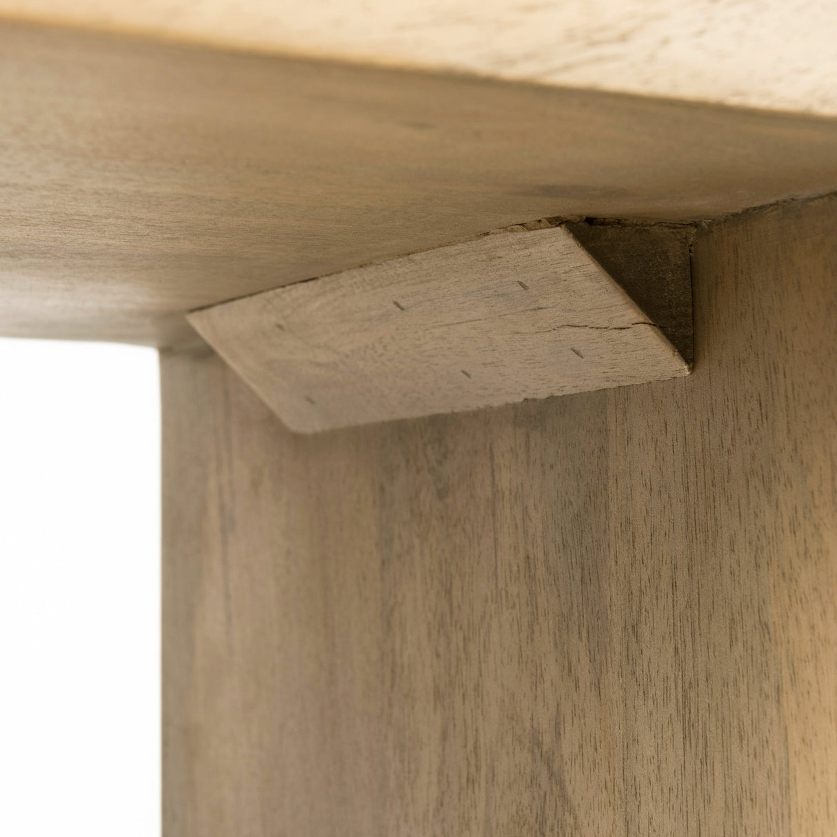 Aida Light Brown Wood Bar Stool by Mercana at Eve Furniture