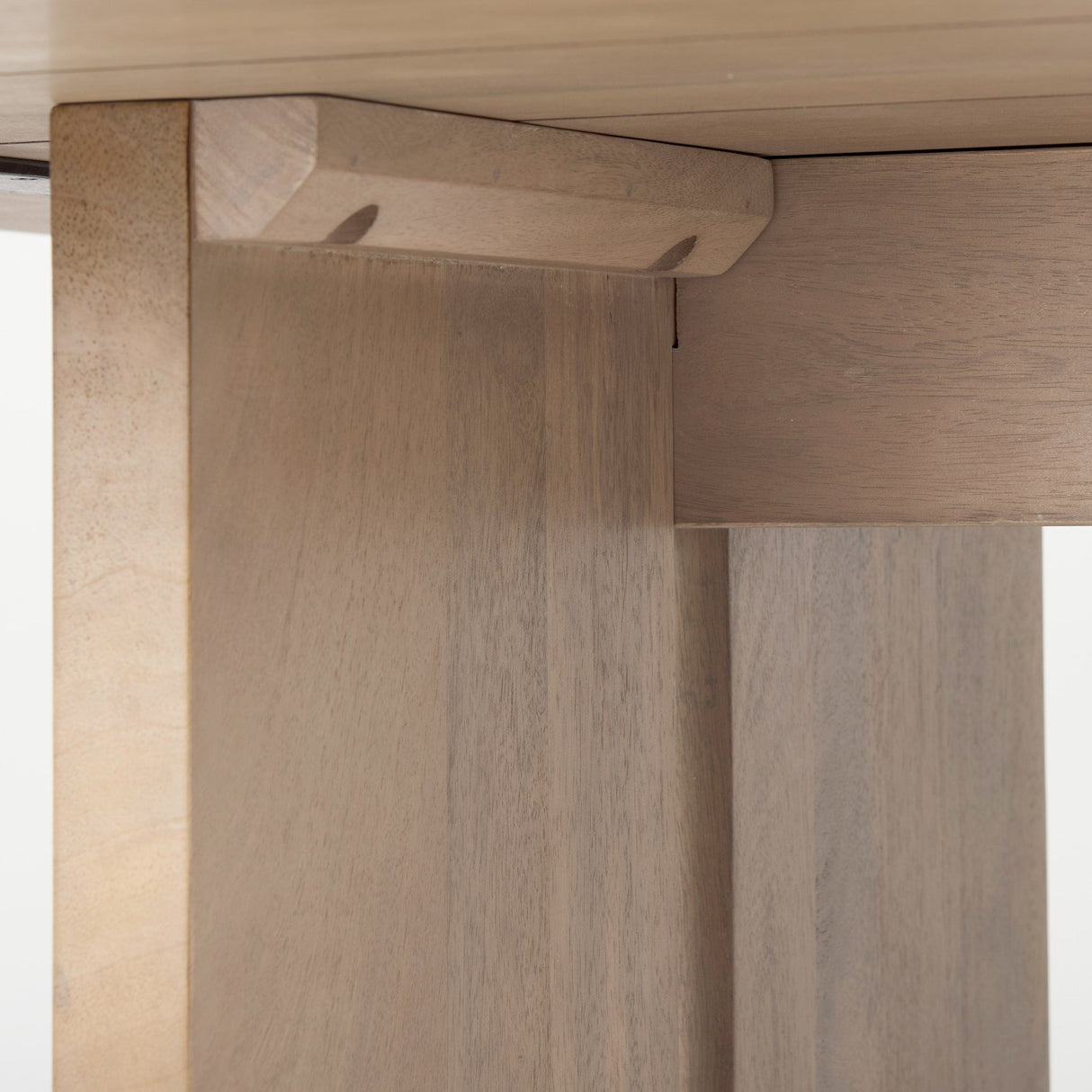 Aida Light Brown Wood Dining Table by Mercana at Eve Furniture