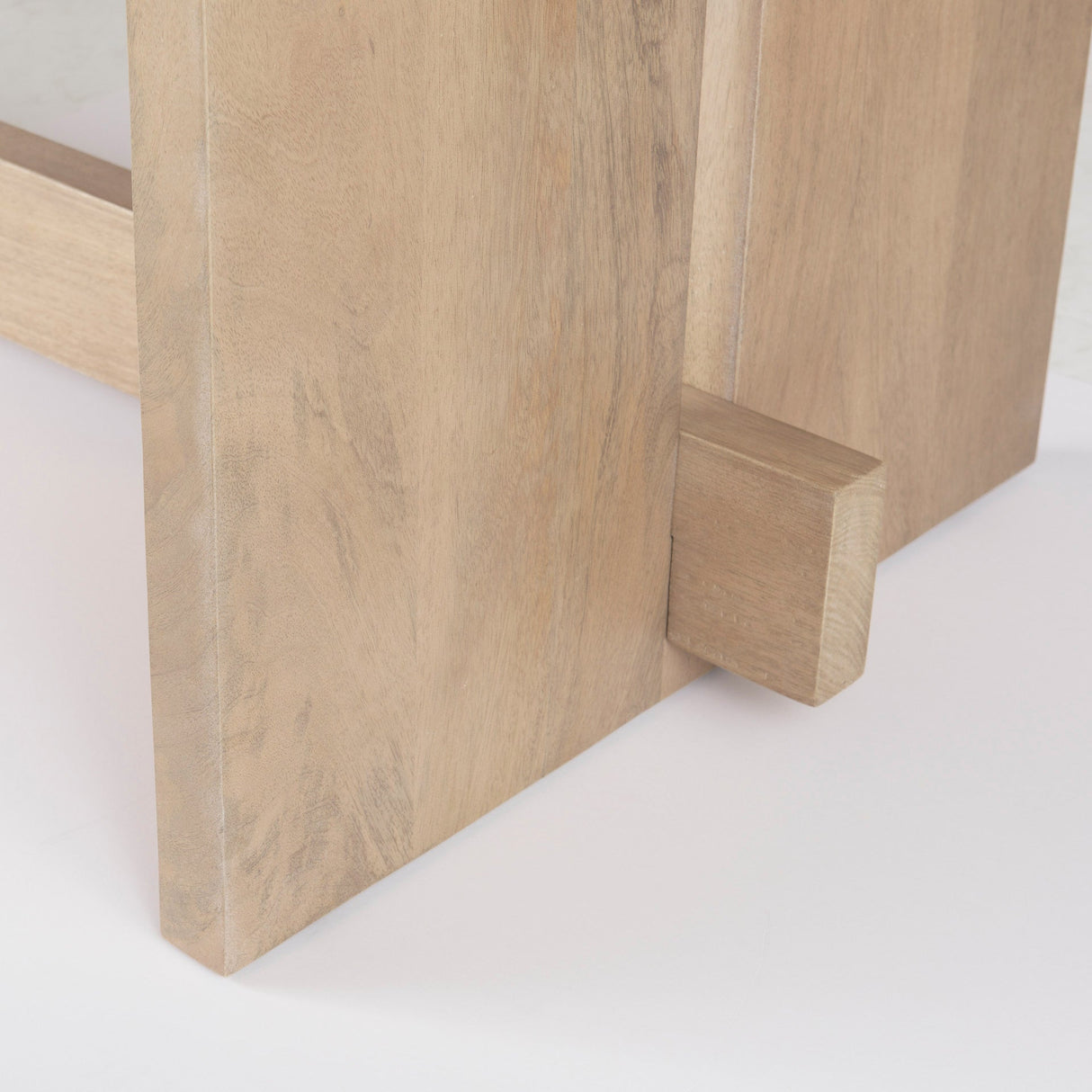 Aida Light Brown Wood Dining Table by Mercana at Eve Furniture