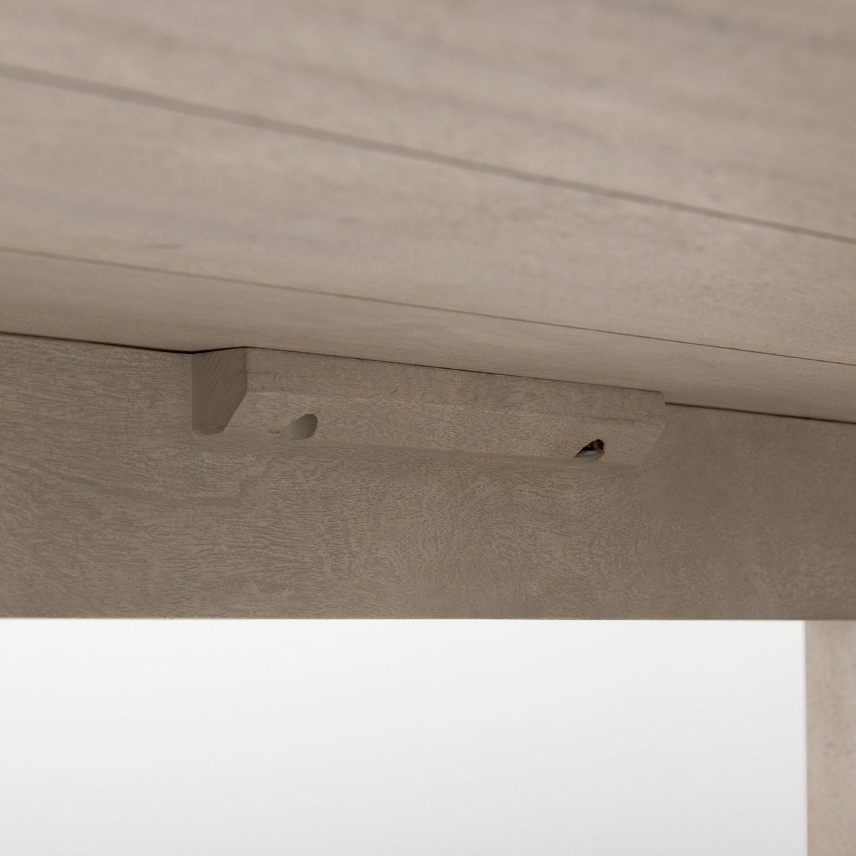 Aida Light Gray Wood Dining Table by Mercana at Eve Furniture