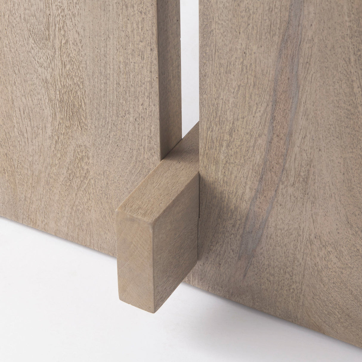 Aida Light Gray Wood Dining Table by Mercana at Eve Furniture