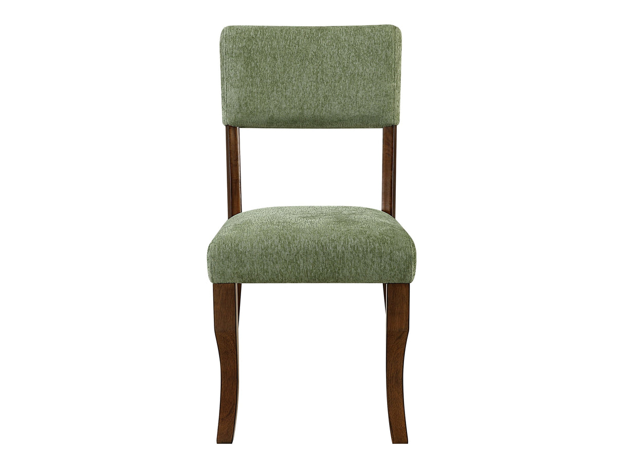 Aiden Olive Side Chair (Set of 2) by Homelegance at Eve Furniture