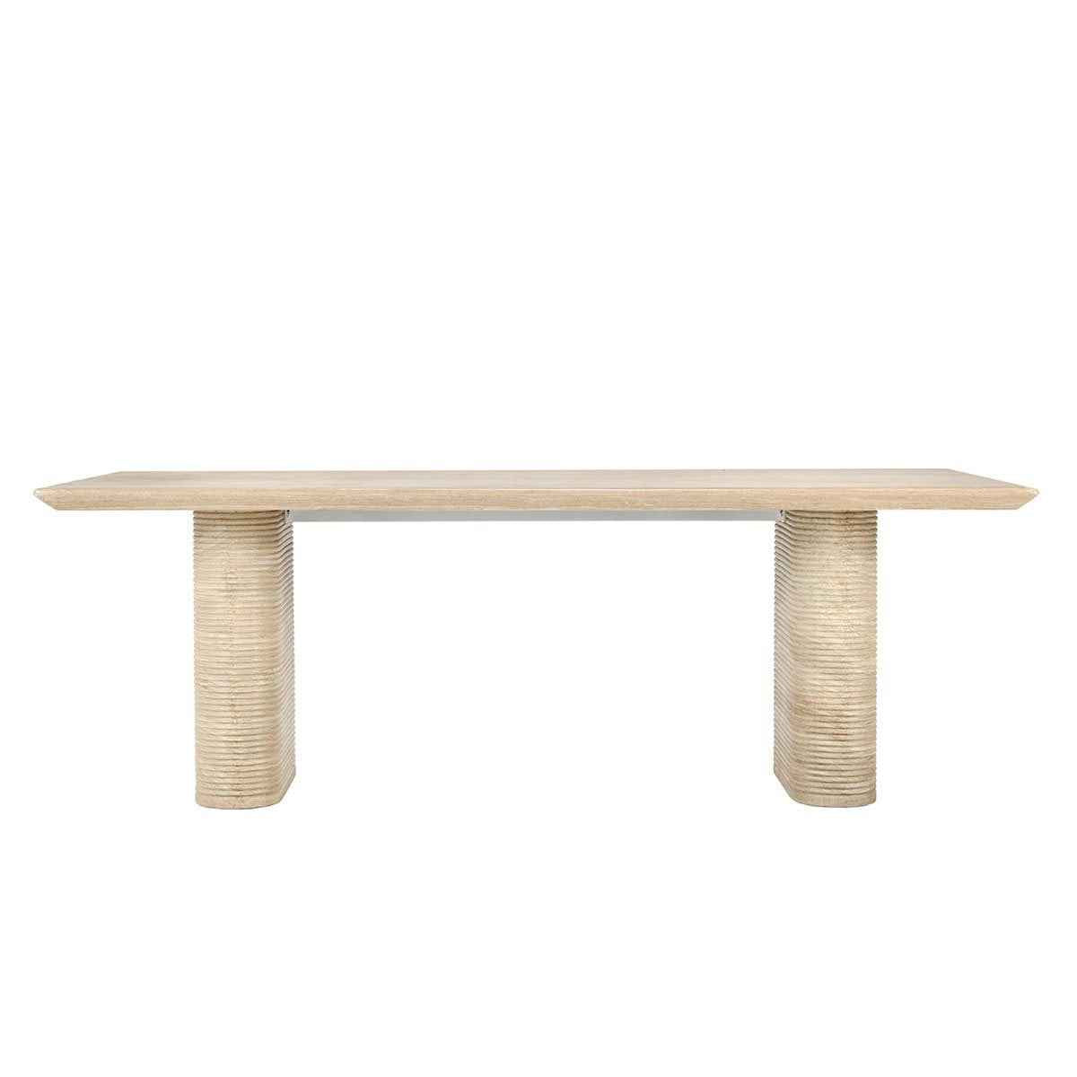 Aiden Outdoor Dining Table - Beige by Classic Home at Eve Furniture
