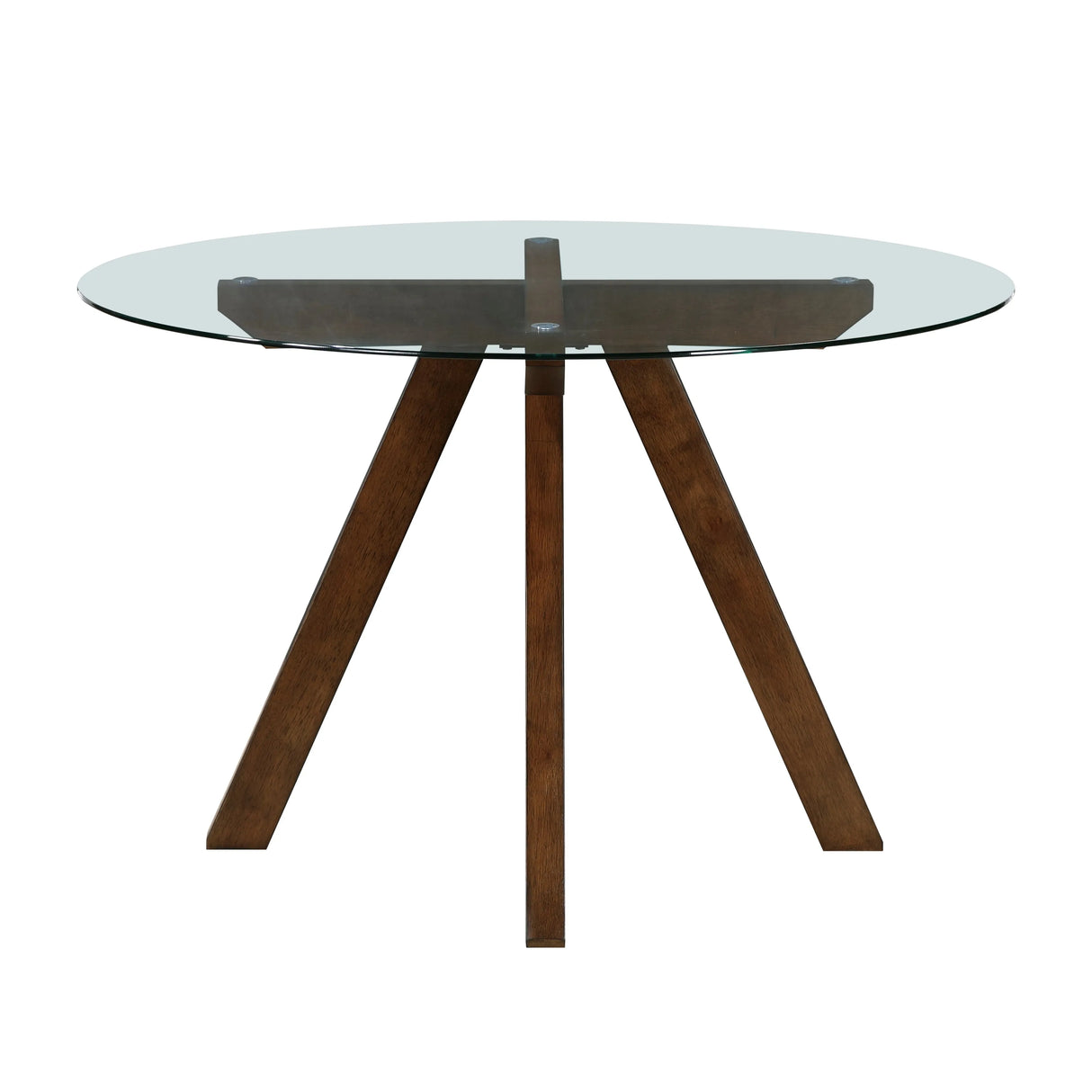 Aiden Rust/Brown 5-Piece Dining Room Set by Homelegance at Eve Furniture