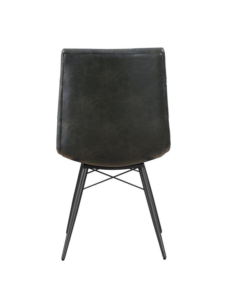 Aiken Charcoal Tufted Dining Chairs, Set of 4 by Coaster at Eve Furniture