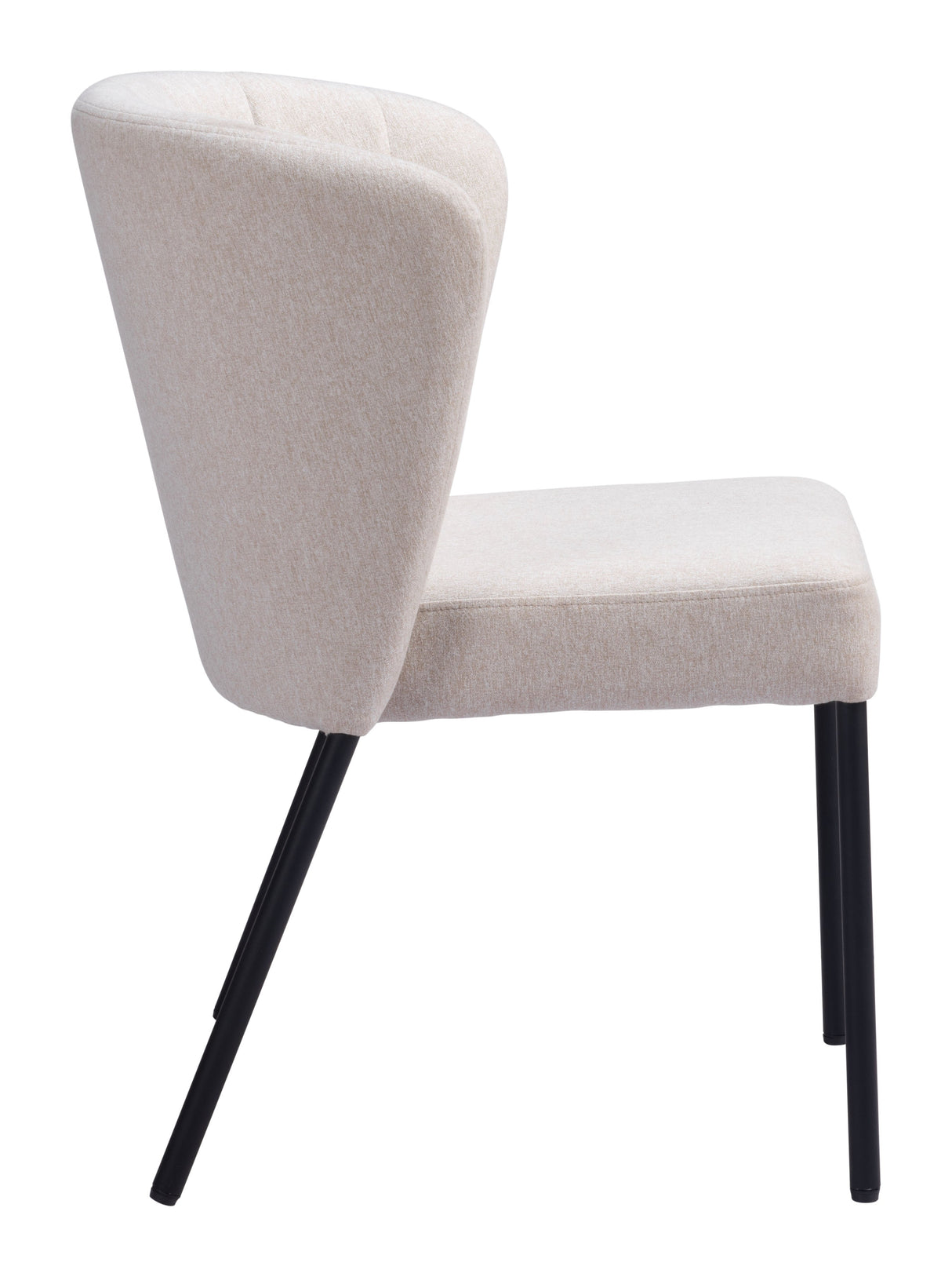 Aimee Beige Dining Chair (Set of 2) by Zuomod at Eve Furniture