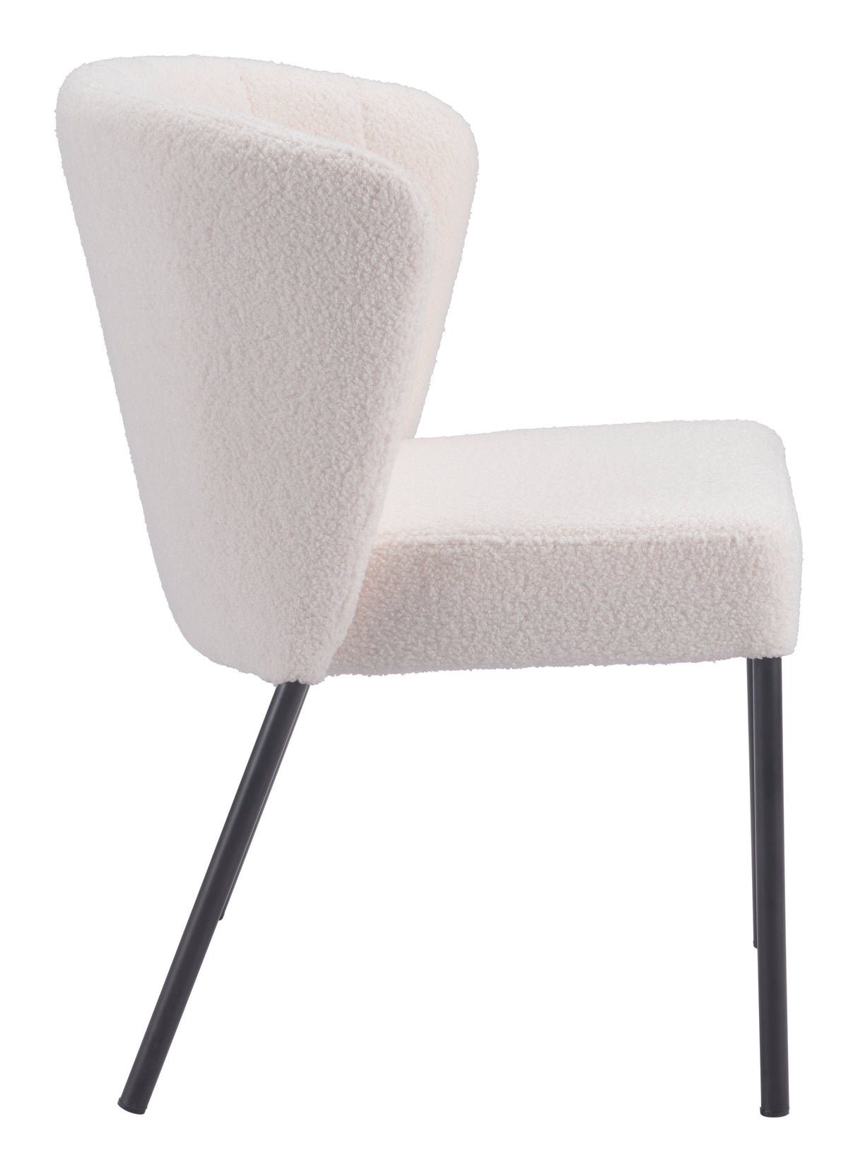 Aimee Cream Dining Chair (Set of 2) by Zuomod at Eve Furniture