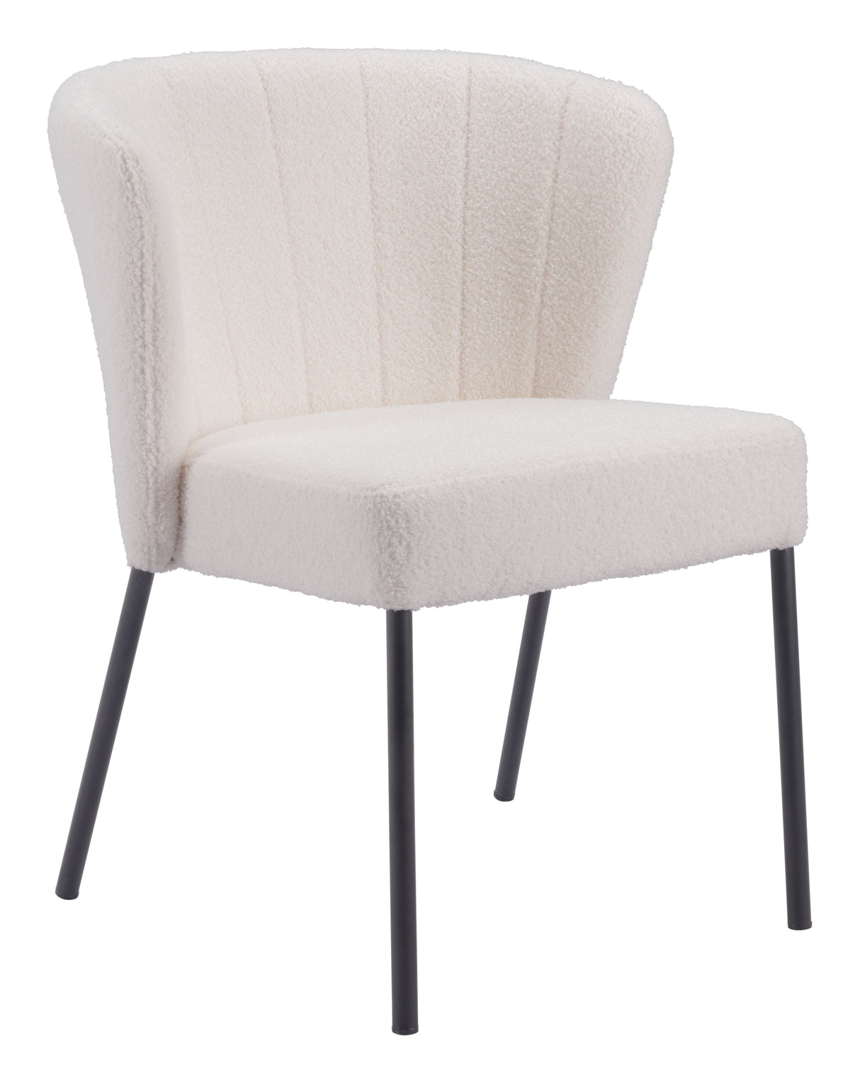 Aimee Cream Dining Chair (Set of 2) by Zuomod at Eve Furniture