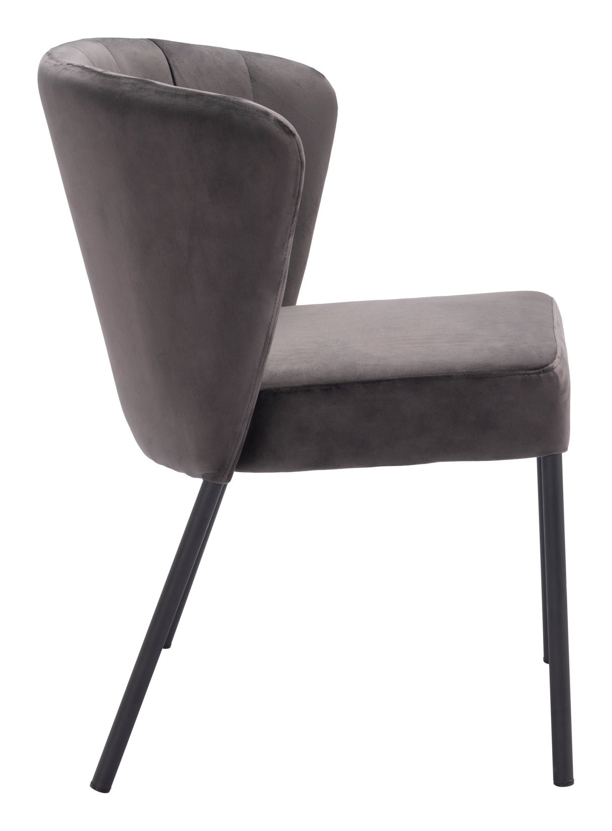 Aimee Gray Dining Chair (Set of 2) by Zuomod at Eve Furniture
