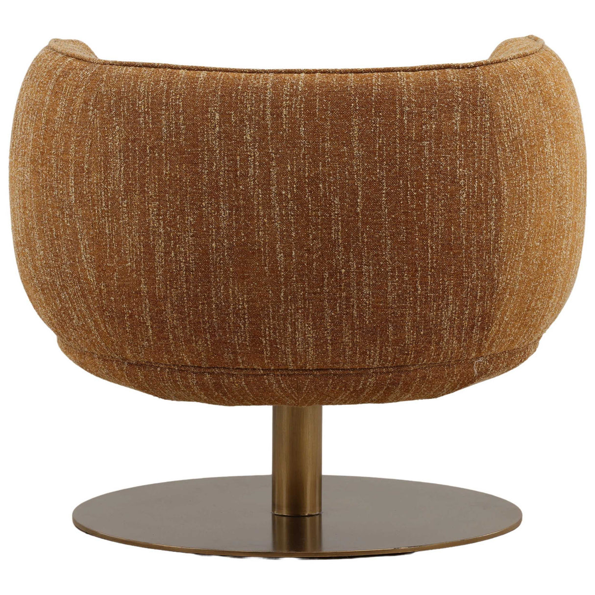 Aisha Swivel Chair, Mustard by Dovetail at Eve Furniture