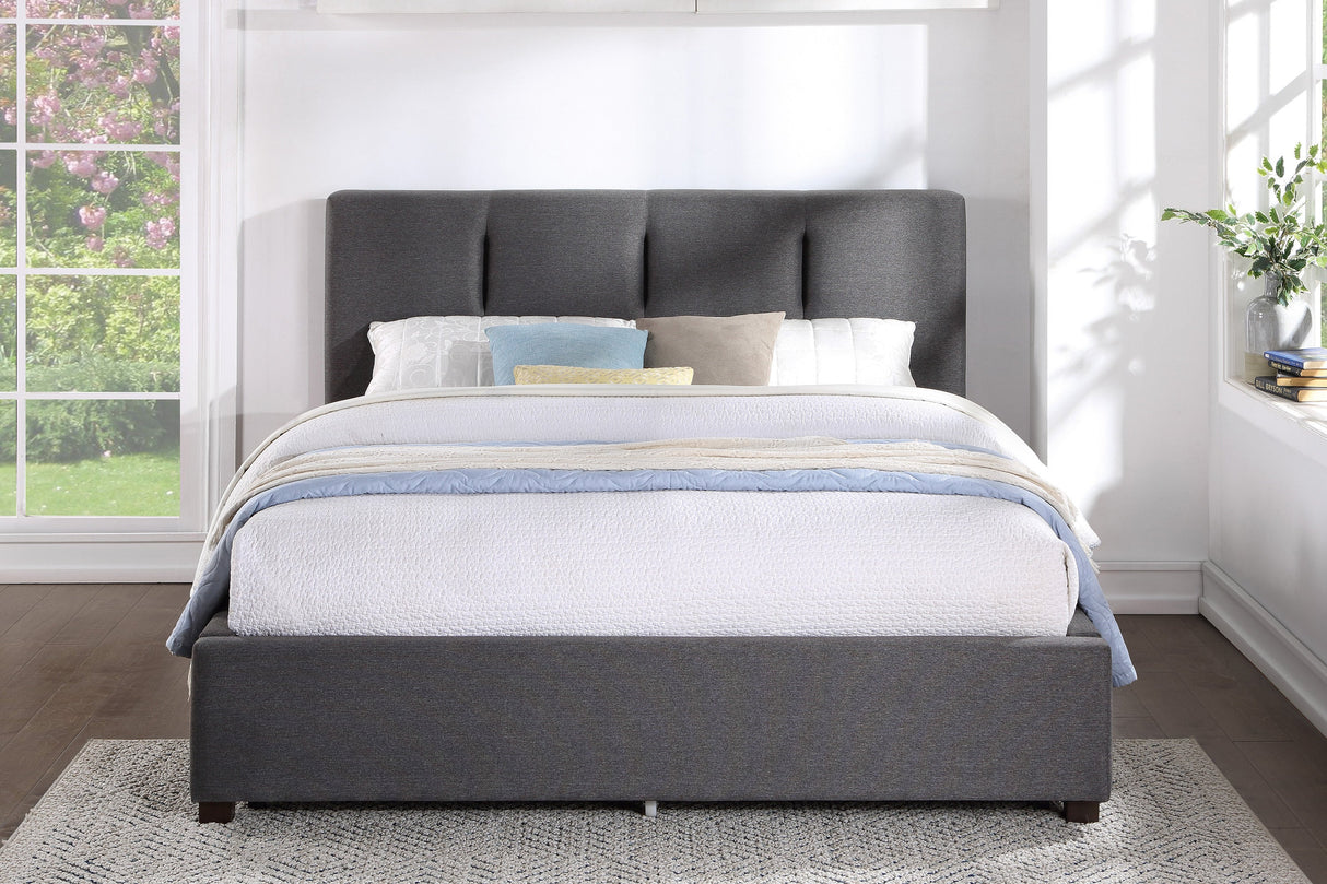 Aitana Graphite Eastern King Platform Bed