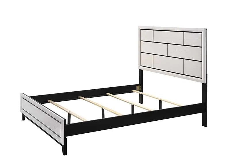 Akerson Chalk Panel Bedroom Set by Crown Mark at Eve Furniture