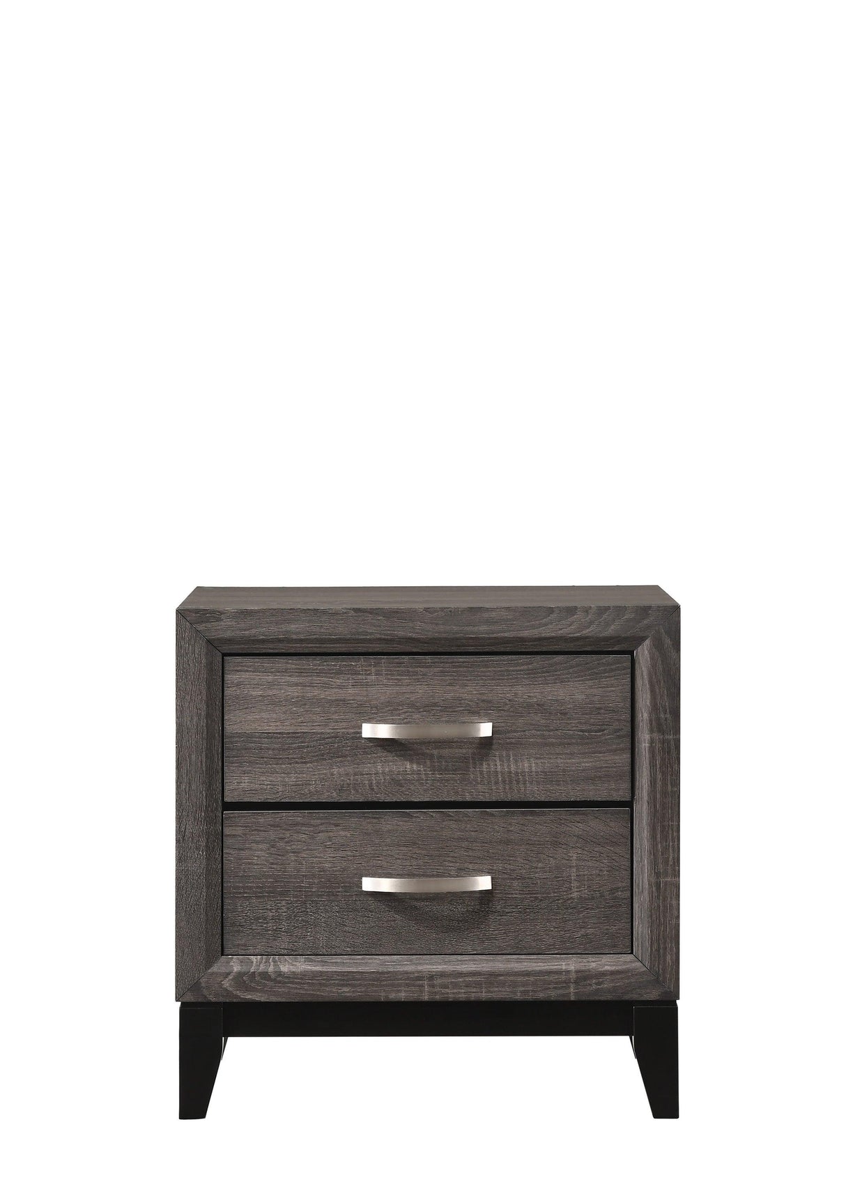 Akerson Gray Nightstand by Crown Mark at Eve Furniture