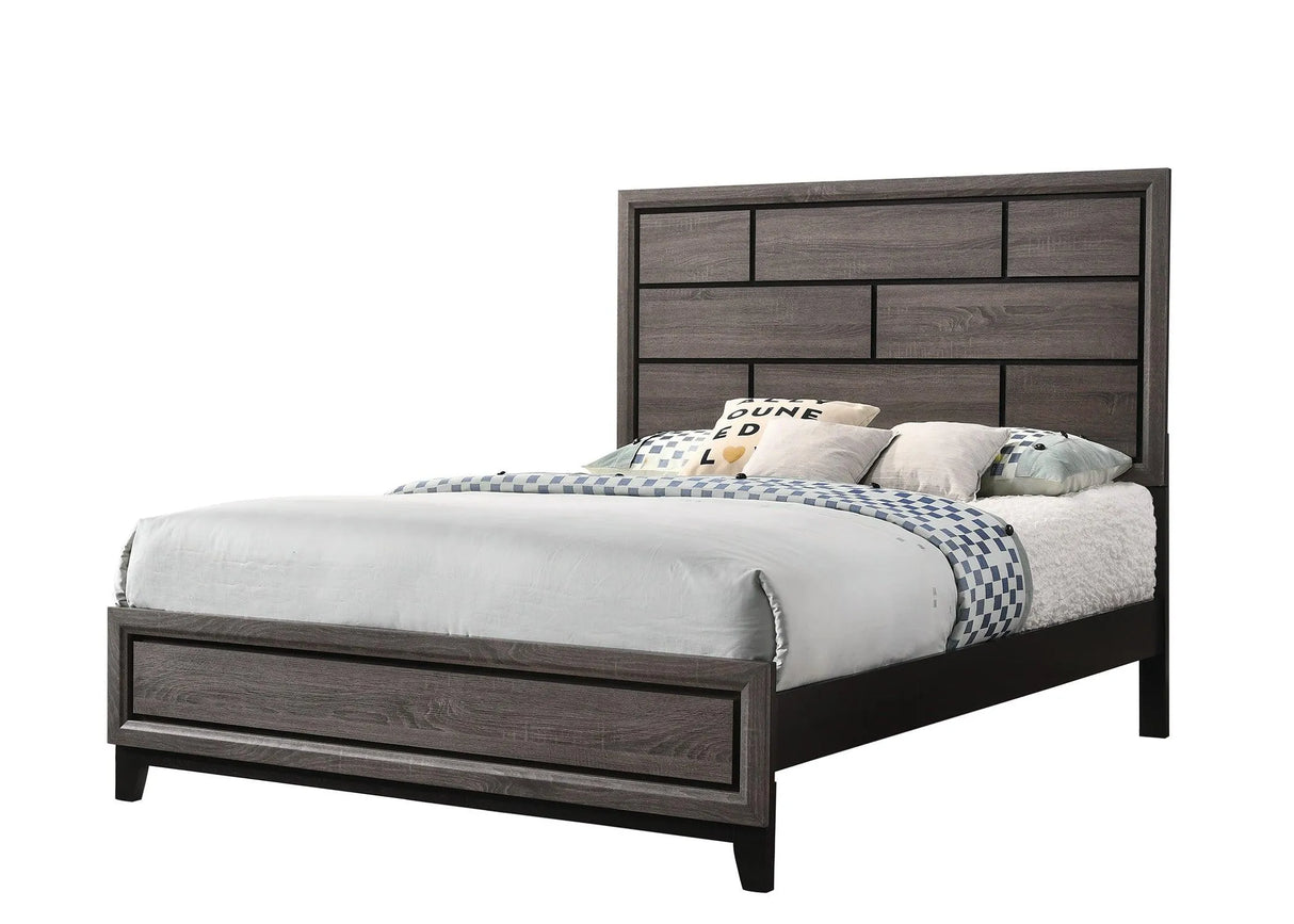 Akerson Gray Panel Youth Bedroom Set by Crown Mark at Eve Furniture