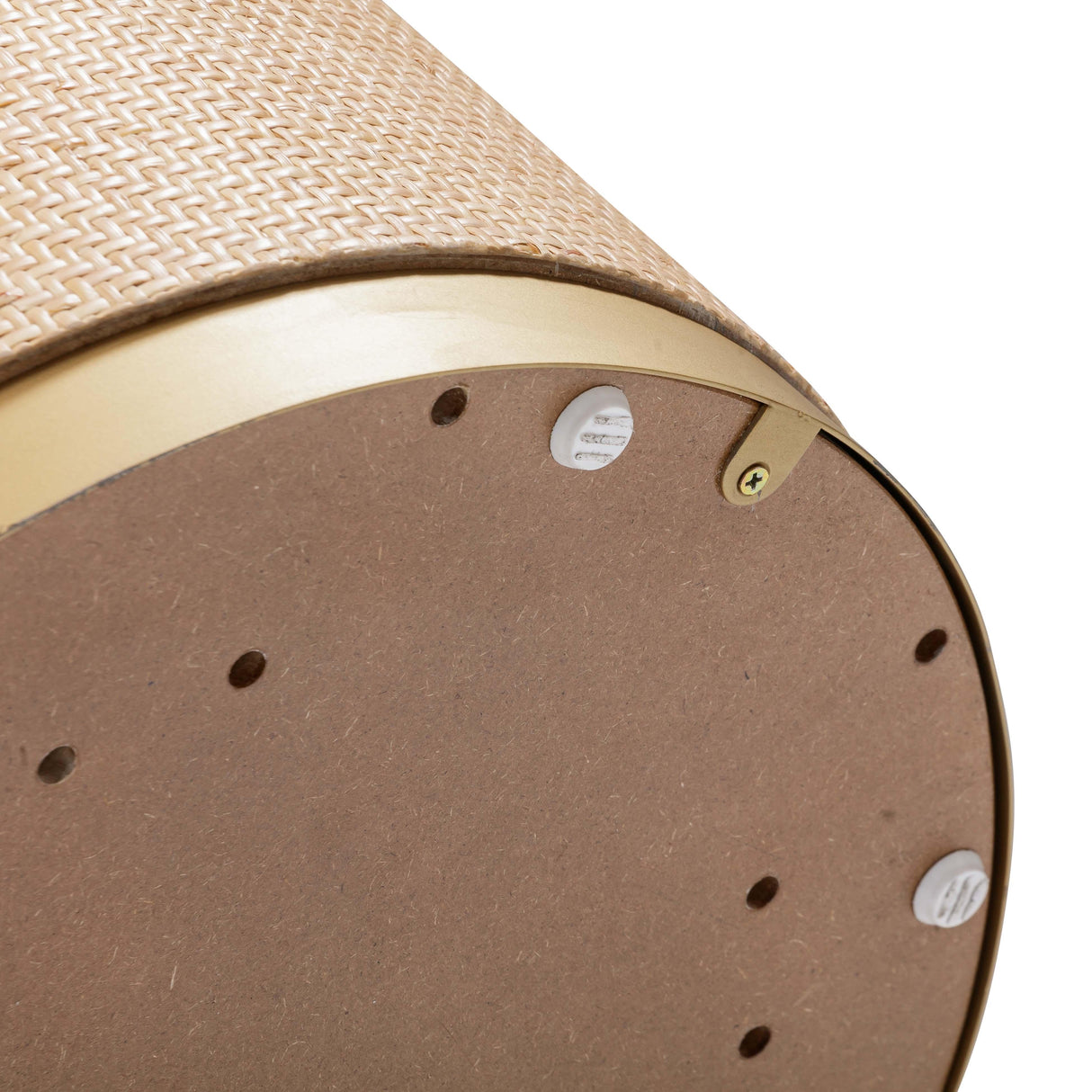 Akiba Natural Ash & Rattan 47" Round Dining Table by TOV Furniture at Eve Furniture