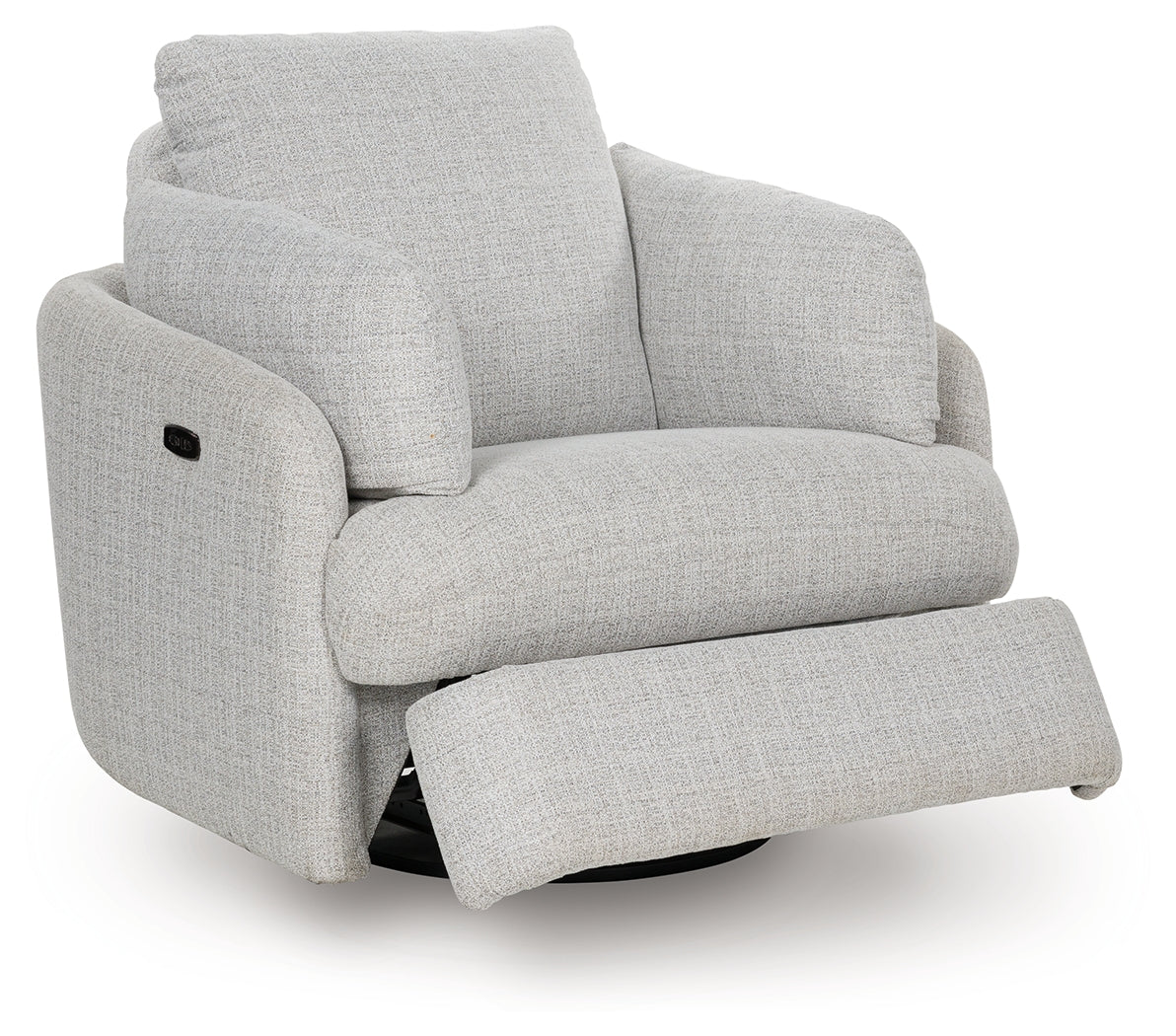 Alainmont Stone Swivel Power Recliner by ASHLEY FURNITURE at Eve Furniture