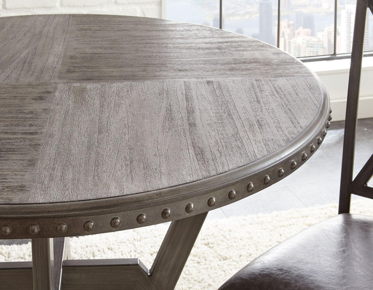 Alamo 45 inch Round Dining Table by Steve Silver at Eve Furniture
