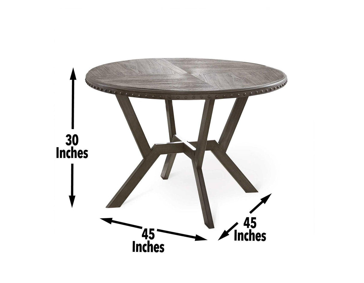 Alamo 45 inch Round Dining Table by Steve Silver at Eve Furniture