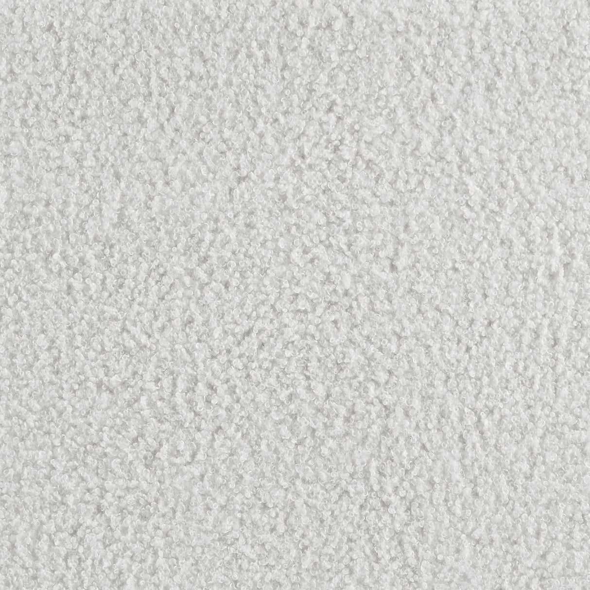 Alamosa White Boucle Upholstered Eastern King Wingback Platform Bed by Coaster at Eve Furniture