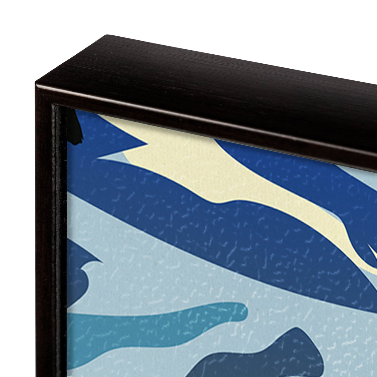 Alaska Go USA (SM) by Mercana Studio a Hand Embellished Decograph Framed Art Print by Mercana at Eve Furniture