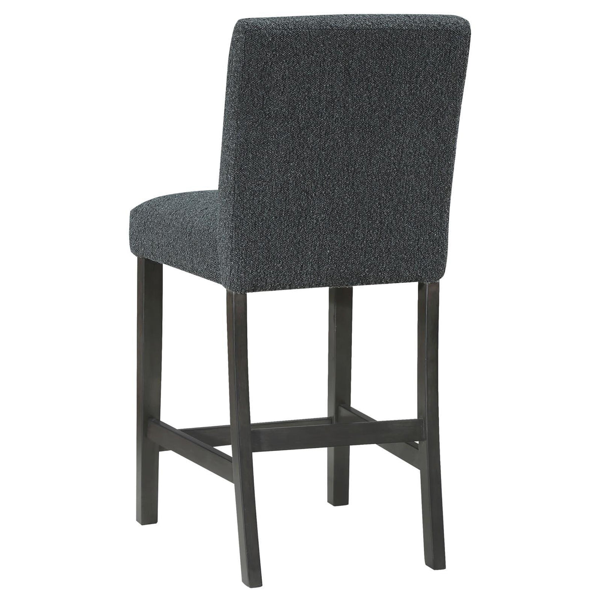 Alba Boucle Upholstered Counter Height Dining Chair Black and Charcoal Grey (Set of 2) by Coaster at Eve Furniture