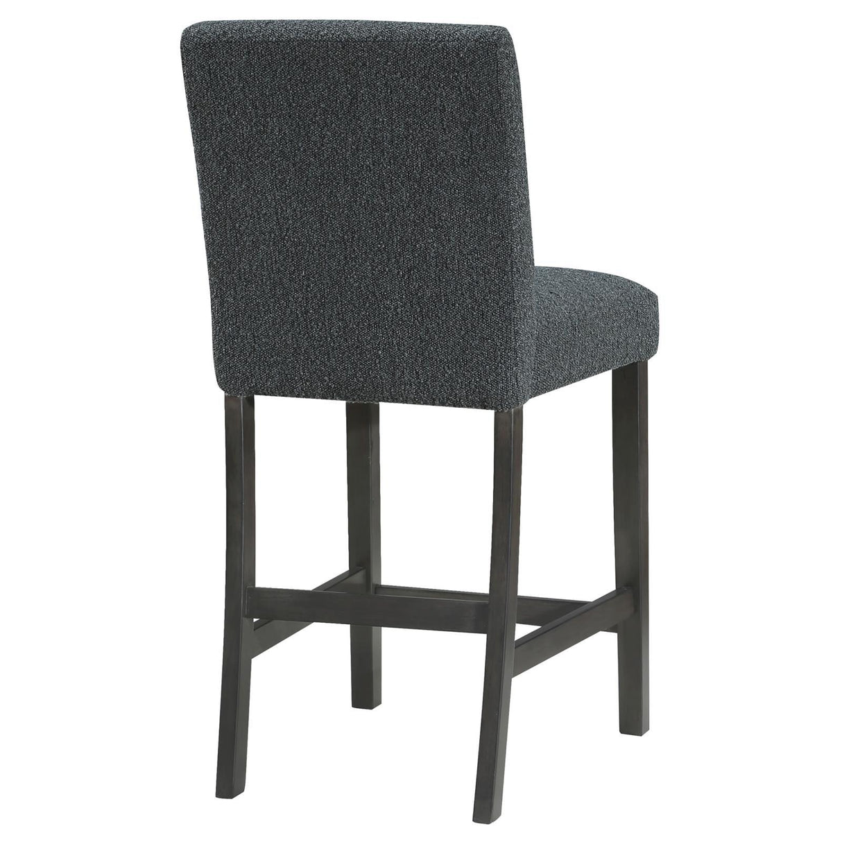 Alba Boucle Upholstered Counter Height Dining Chair Black and Charcoal Grey (Set of 2) by Coaster at Eve Furniture