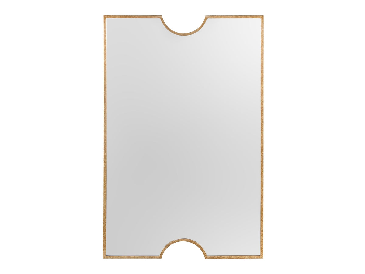 Albany 1 Gold Wall Mirror by Crestview at Eve Furniture