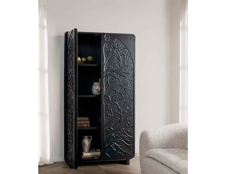 Albero Black Tall Cabinet by Classic Home at Eve Furniture