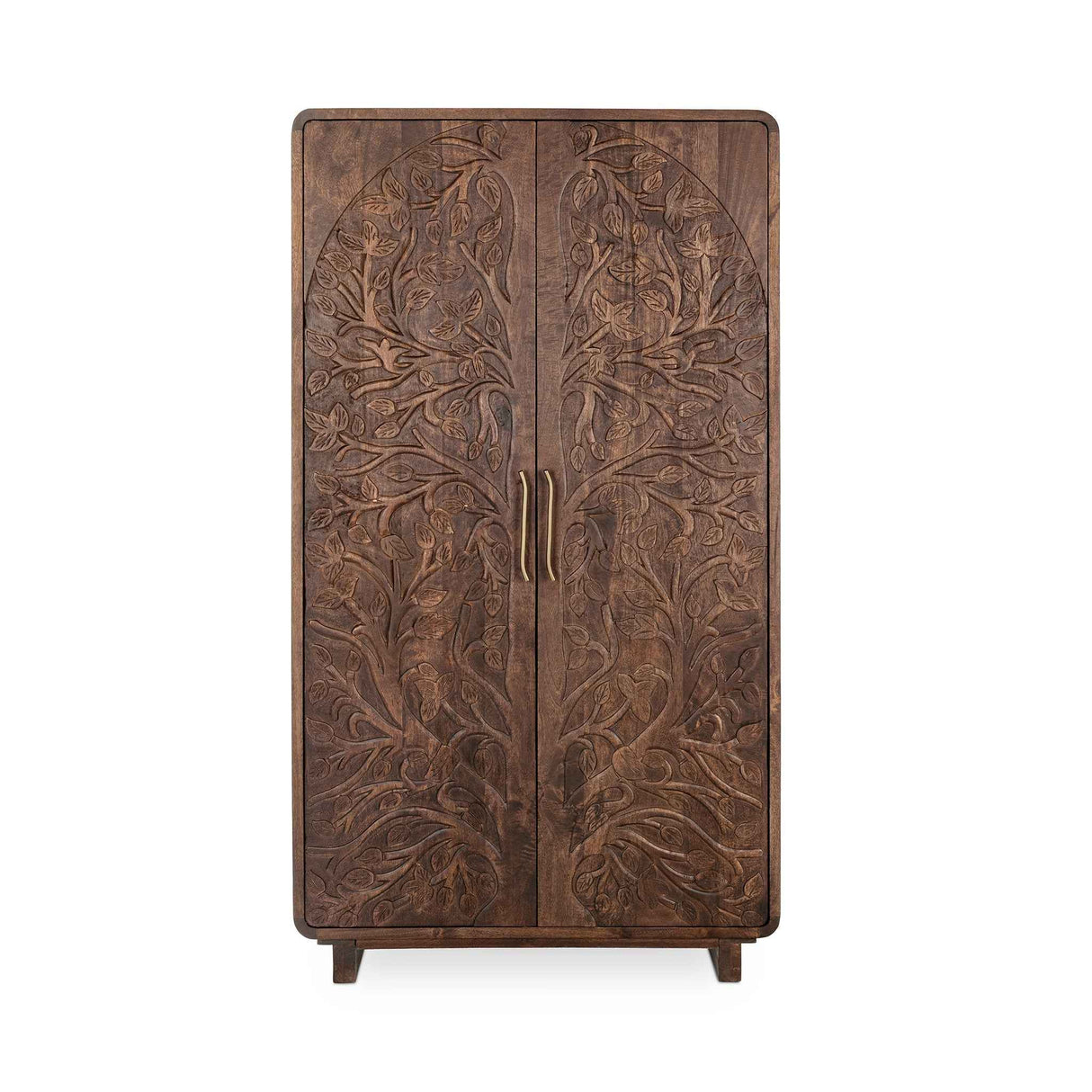 Albero Tall Cabinet - Kona Brown by Classic Home at Eve Furniture