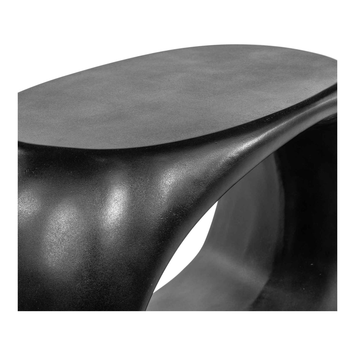 Albers Black Outdoor Stool