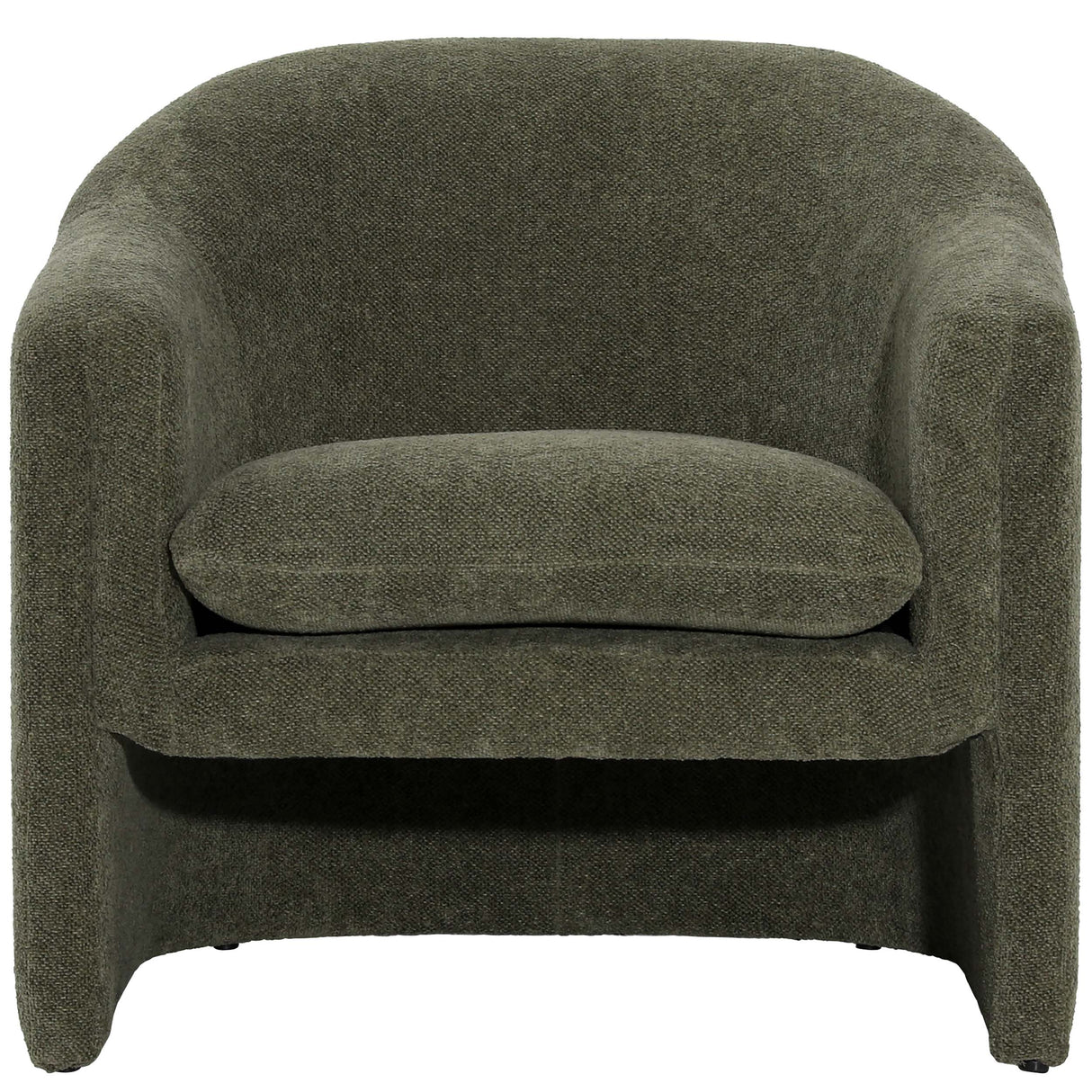 Alda Chair, Green by Dovetail at Eve Furniture
