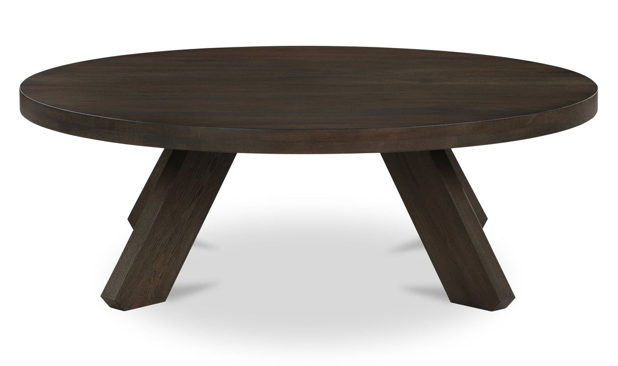 Alden Coffee Table Cool Brown by Moe's Home at Eve Furniture