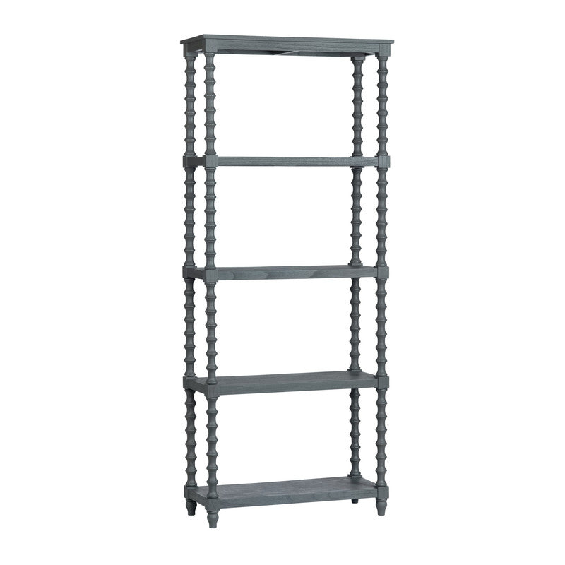Alden Gray Etagere by Crestview at Eve Furniture