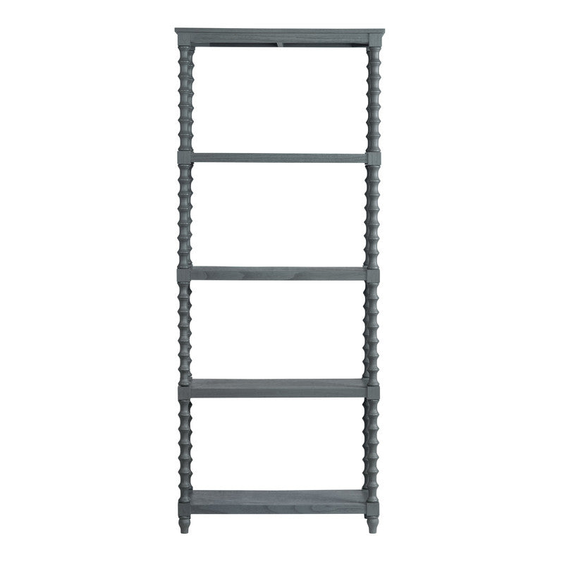Alden Gray Etagere by Crestview at Eve Furniture