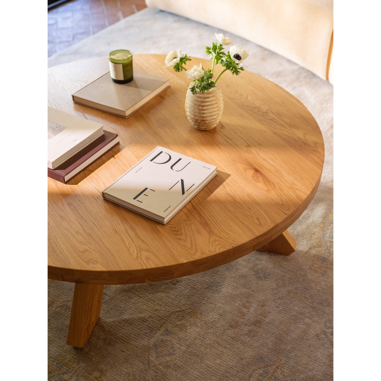 Alden Natural Oak Coffee Table by Moe's Home at Eve Furniture