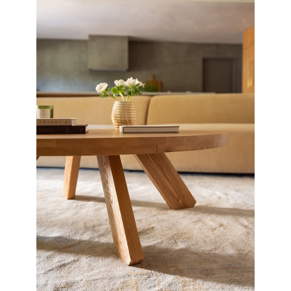 Alden Natural Oak Coffee Table by Moe's Home at Eve Furniture