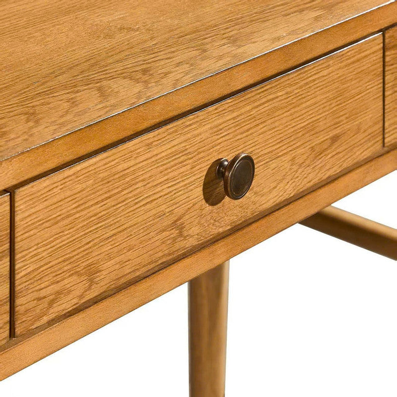Aldrich Tan Writing Desk by Crestview at Eve Furniture