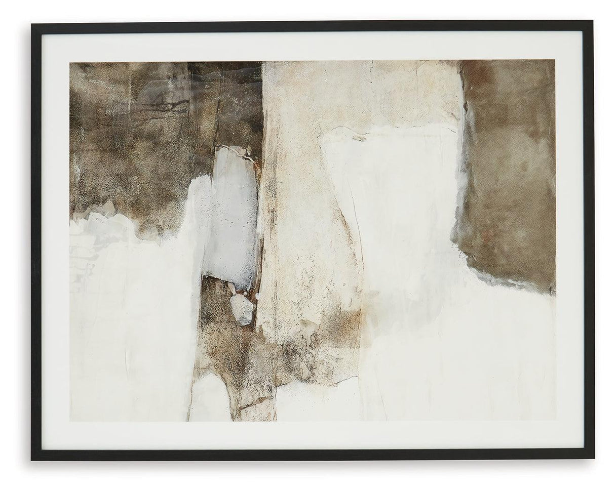 Aldricton Brown/White Wall Art by Ashley at Eve Furniture