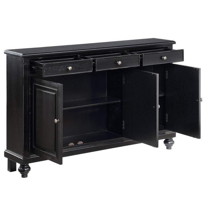 Aldridge Black Sideboard by Crestview at Eve Furniture
